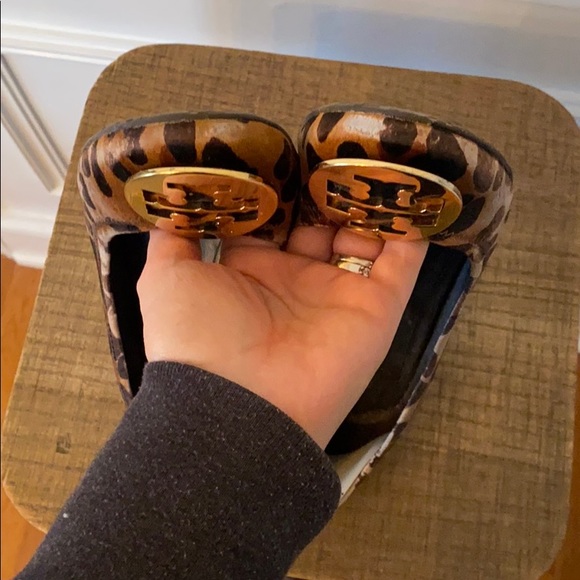 Tory Burch leopard wedges - Picture 7 of 9